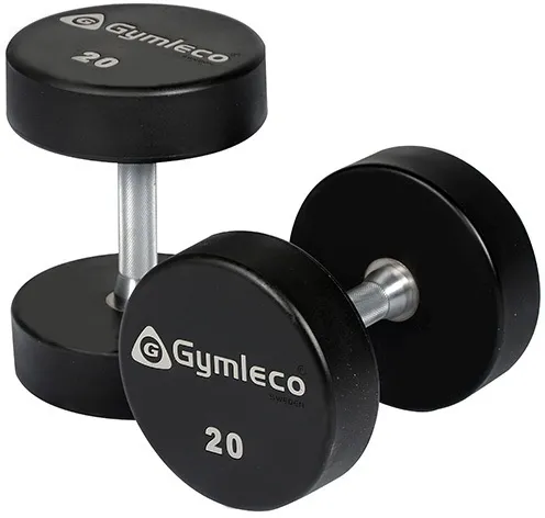 Gymleco 836 Runde Gummi Håndvægte 12,5 kg (1 stk)